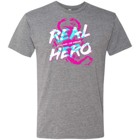 T-Shirts Premium Heather / Small Real Hero Men's Triblend T-Shirt