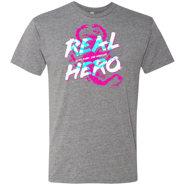 T-Shirts Premium Heather / Small Real Hero Men's Triblend T-Shirt