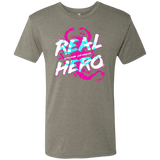 T-Shirts Venetian Grey / Small Real Hero Men's Triblend T-Shirt