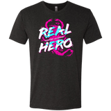 T-Shirts Vintage Black / Small Real Hero Men's Triblend T-Shirt
