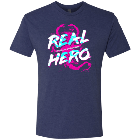 T-Shirts Vintage Navy / Small Real Hero Men's Triblend T-Shirt