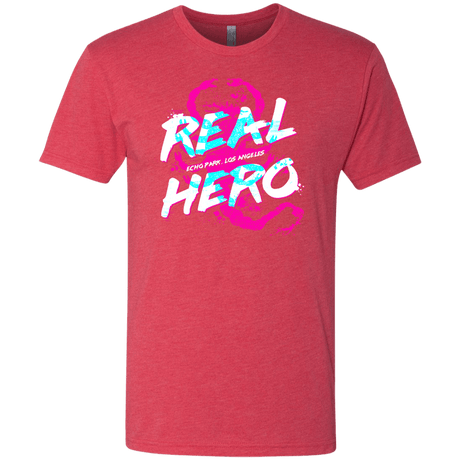 T-Shirts Vintage Red / Small Real Hero Men's Triblend T-Shirt