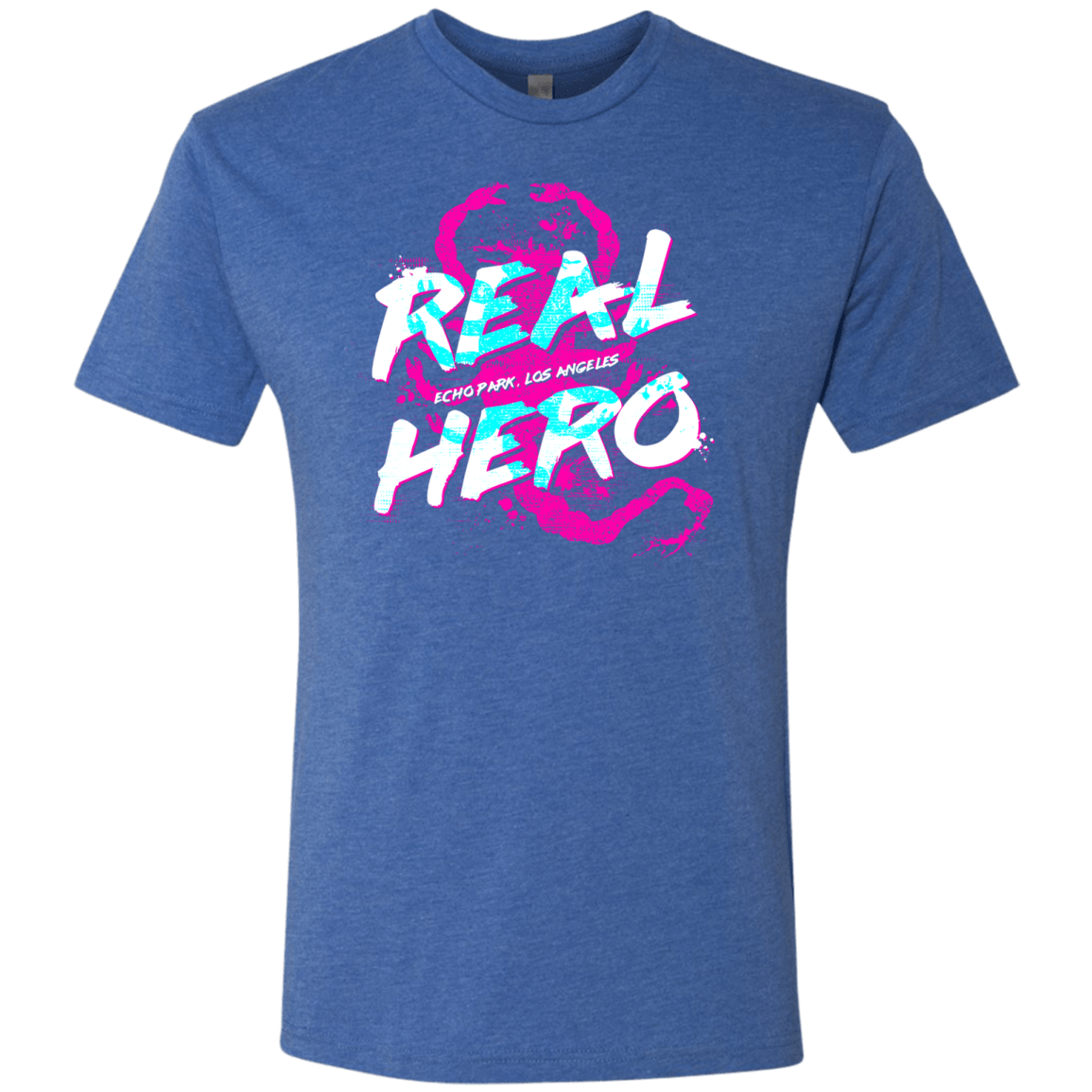 T-Shirts Vintage Royal / Small Real Hero Men's Triblend T-Shirt
