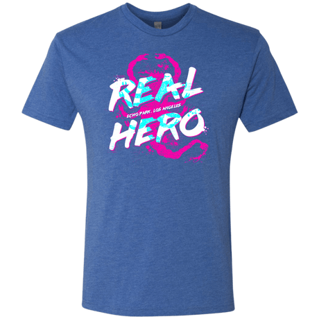 T-Shirts Vintage Royal / Small Real Hero Men's Triblend T-Shirt