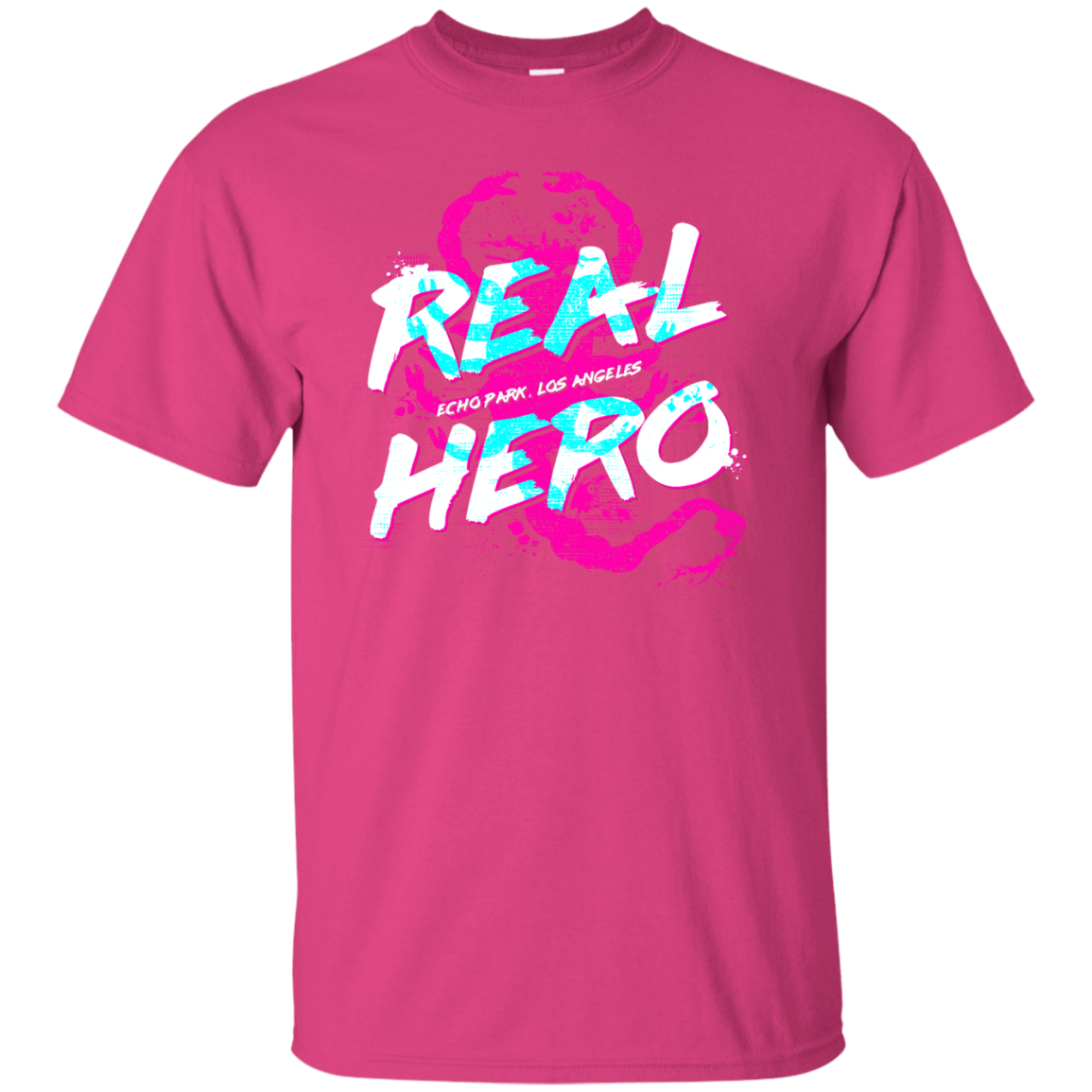 T-Shirts Heliconia / Small Real Hero T-Shirt