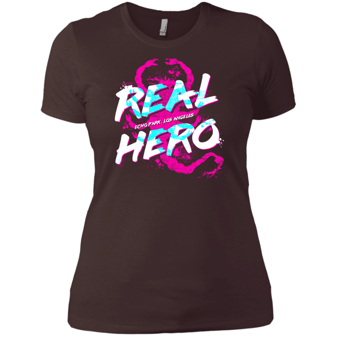 T-Shirts Dark Chocolate / X-Small Real Hero Women's Premium T-Shirt