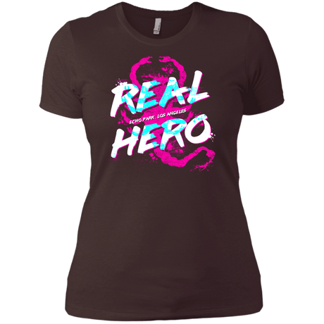 T-Shirts Dark Chocolate / X-Small Real Hero Women's Premium T-Shirt