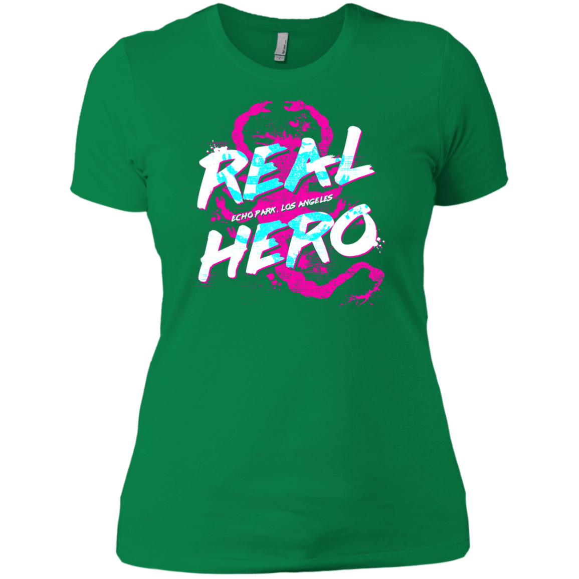 T-Shirts Kelly Green / X-Small Real Hero Women's Premium T-Shirt