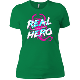 T-Shirts Kelly Green / X-Small Real Hero Women's Premium T-Shirt