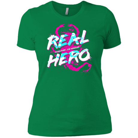T-Shirts Kelly Green / X-Small Real Hero Women's Premium T-Shirt