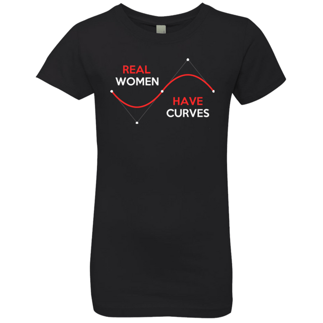 T-Shirts Black / YXS Real Women Girls Premium T-Shirt