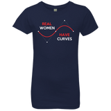 T-Shirts Midnight Navy / YXS Real Women Girls Premium T-Shirt