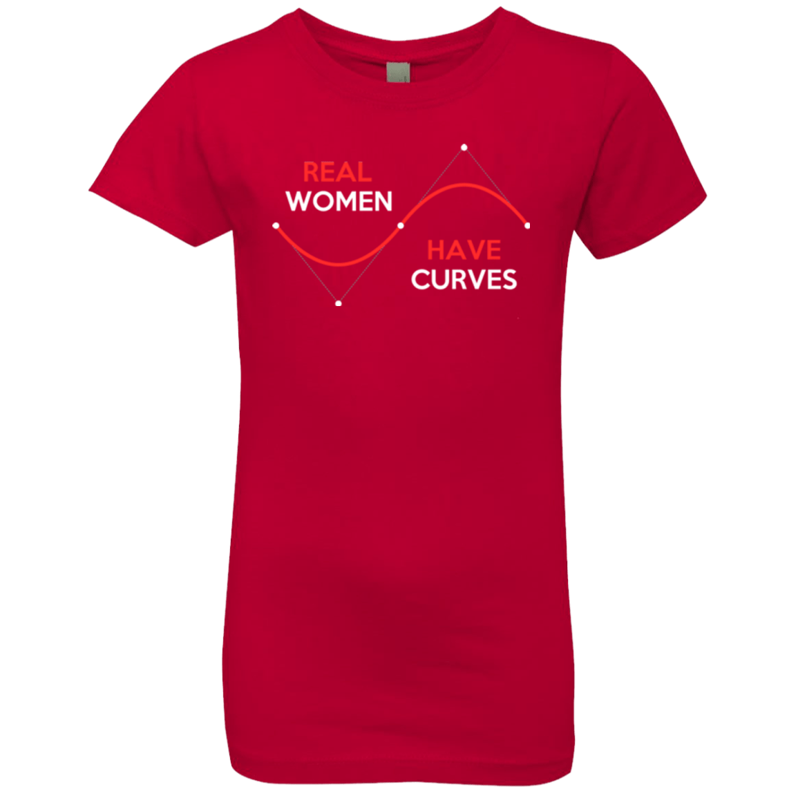 T-Shirts Red / YXS Real Women Girls Premium T-Shirt