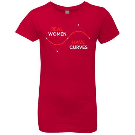 T-Shirts Red / YXS Real Women Girls Premium T-Shirt