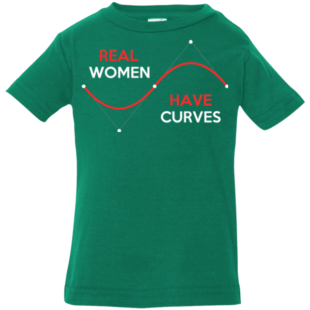 T-Shirts Kelly / 6 Months Real Women Infant Premium T-Shirt