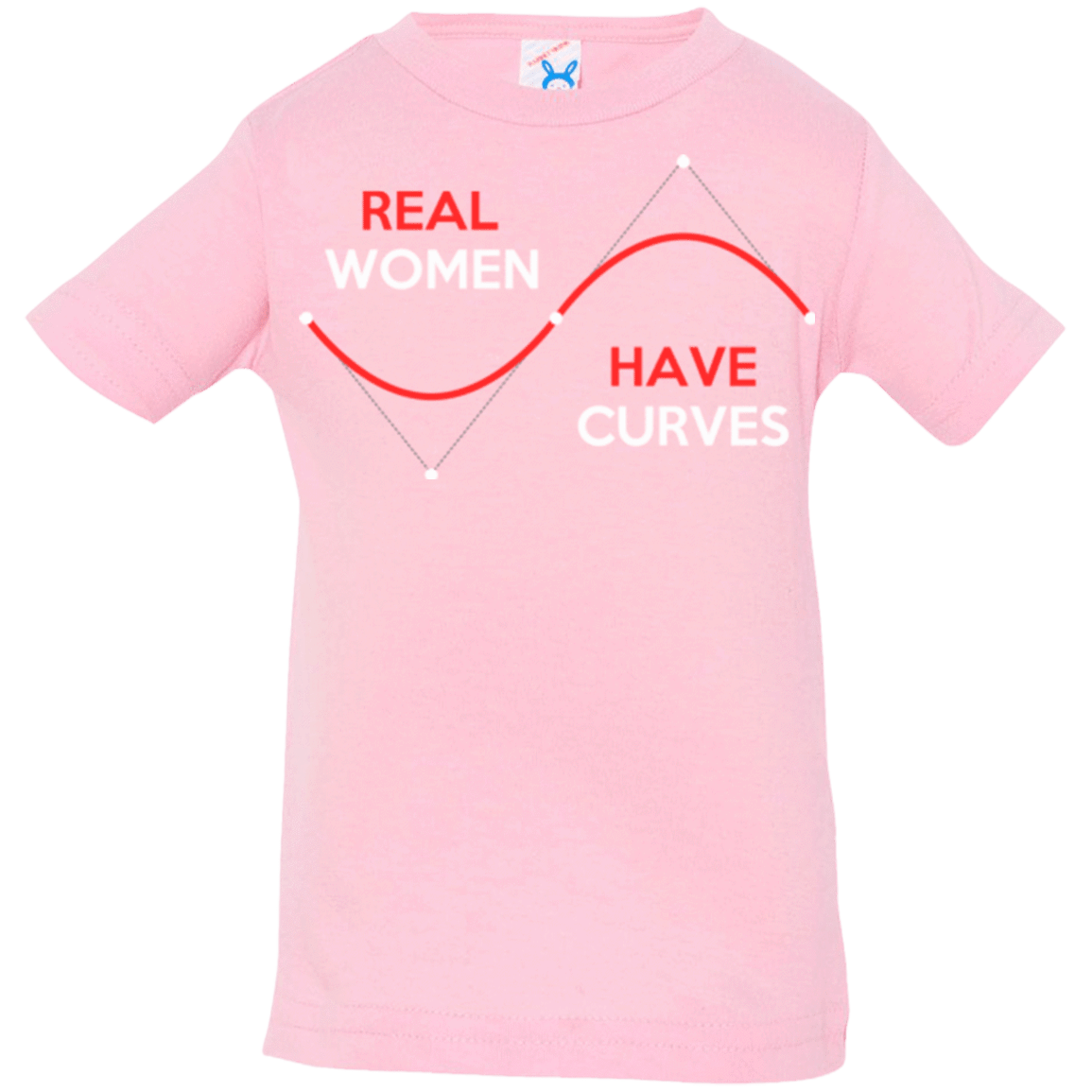 T-Shirts Pink / 6 Months Real Women Infant Premium T-Shirt