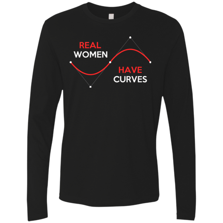T-Shirts Black / Small Real Women Men's Premium Long Sleeve