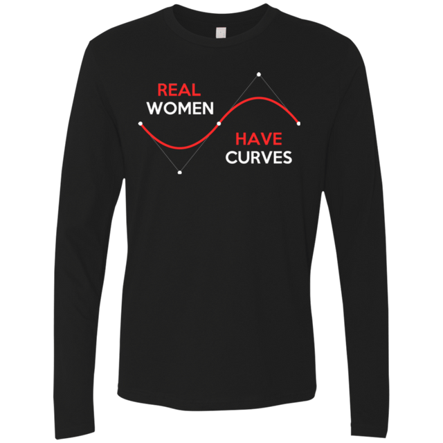 T-Shirts Black / Small Real Women Men's Premium Long Sleeve