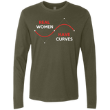 T-Shirts Military Green / Small Real Women Men's Premium Long Sleeve