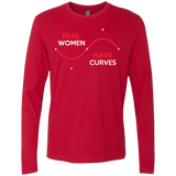 T-Shirts Red / Small Real Women Men's Premium Long Sleeve