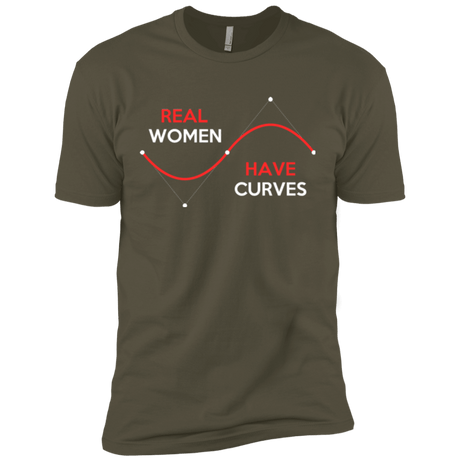 T-Shirts Military Green / X-Small Real Women Men's Premium T-Shirt