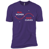 T-Shirts Purple / X-Small Real Women Men's Premium T-Shirt
