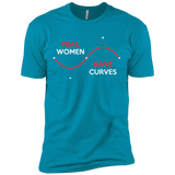 T-Shirts Turquoise / X-Small Real Women Men's Premium T-Shirt