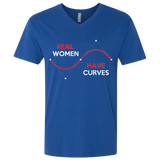 T-Shirts Royal / X-Small Real Women Men's Premium V-Neck