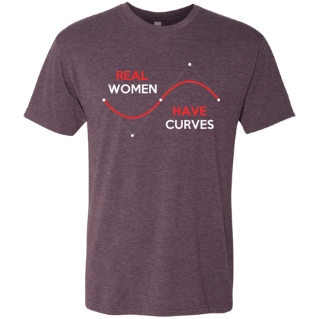 T-Shirts Vintage Purple / Small Real Women Men's Triblend T-Shirt