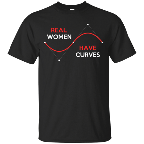 T-Shirts Black / Small Real Women T-Shirt