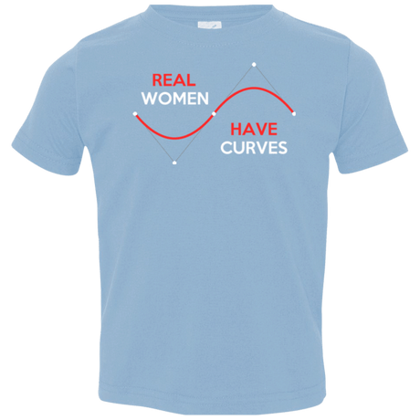 T-Shirts Light Blue / 2T Real Women Toddler Premium T-Shirt