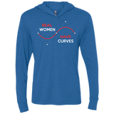 T-Shirts Vintage Royal / X-Small Real Women Triblend Long Sleeve Hoodie Tee