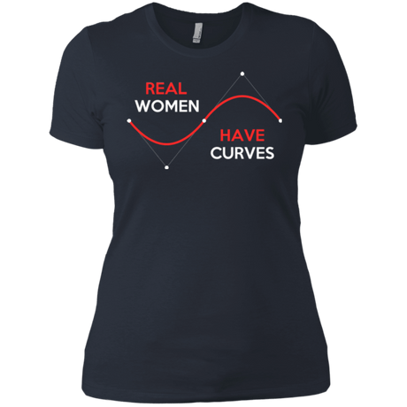 T-Shirts Indigo / X-Small Real Women Women's Premium T-Shirt