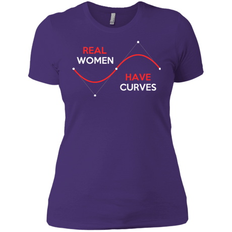 T-Shirts Purple / X-Small Real Women Women's Premium T-Shirt