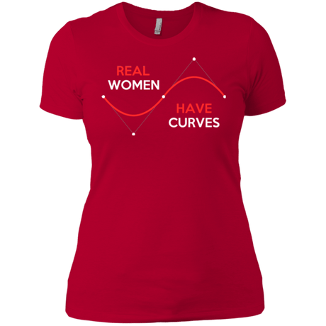 T-Shirts Red / X-Small Real Women Women's Premium T-Shirt