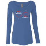 T-Shirts Vintage Royal / Small Real Women Women's Triblend Long Sleeve Shirt