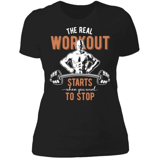 T-Shirts Black / X-Small Real Workout Women's Premium T-Shirt