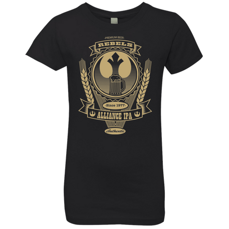 T-Shirts Black / YXS Rebel Alliance IPA Girls Premium T-Shirt