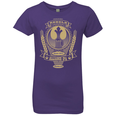 T-Shirts Purple Rush / YXS Rebel Alliance IPA Girls Premium T-Shirt