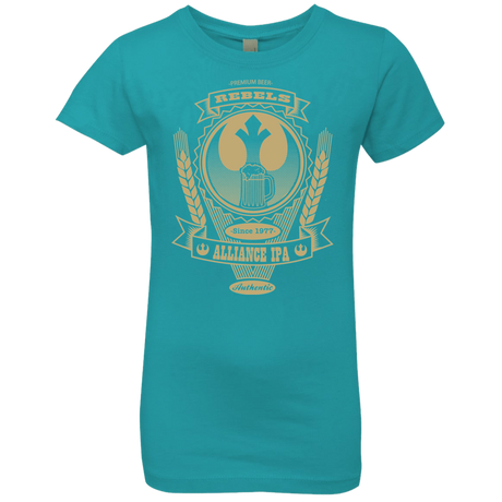 T-Shirts Tahiti Blue / YXS Rebel Alliance IPA Girls Premium T-Shirt