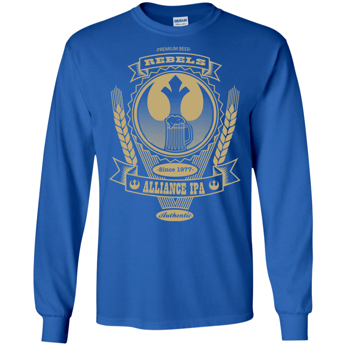 Rebel Alliance IPA Men's Long Sleeve T-Shirt