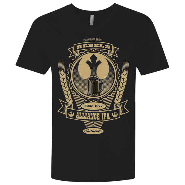 T-Shirts Black / X-Small Rebel Alliance IPA Men's Premium V-Neck