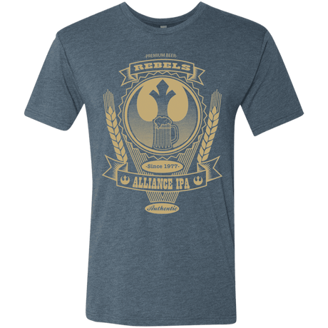T-Shirts Indigo / S Rebel Alliance IPA Men's Triblend T-Shirt