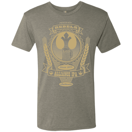 T-Shirts Venetian Grey / S Rebel Alliance IPA Men's Triblend T-Shirt