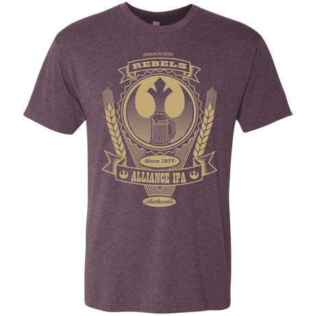 T-Shirts Vintage Purple / S Rebel Alliance IPA Men's Triblend T-Shirt