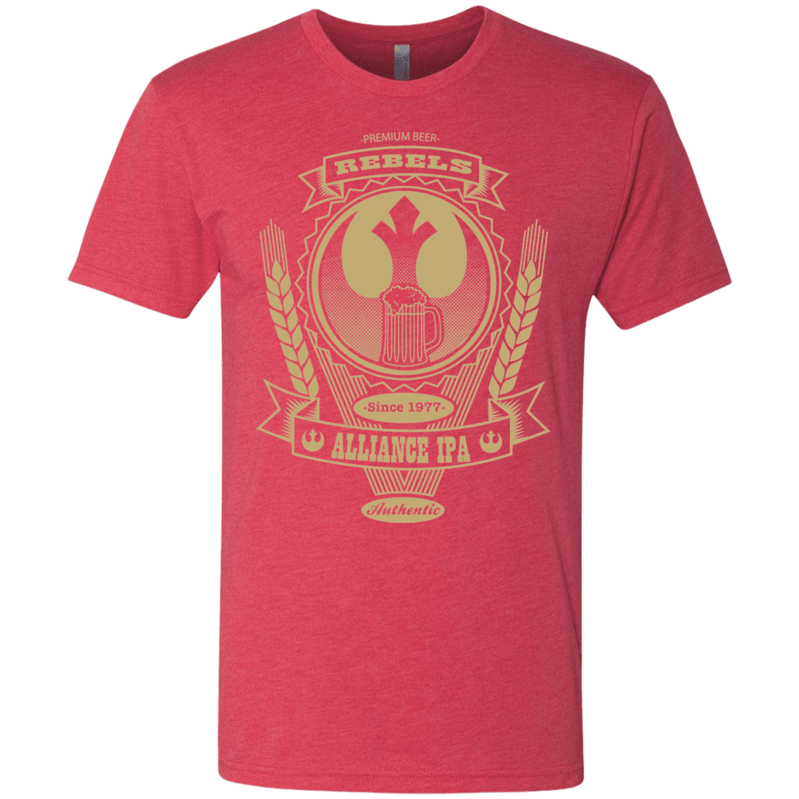 T-Shirts Vintage Red / S Rebel Alliance IPA Men's Triblend T-Shirt