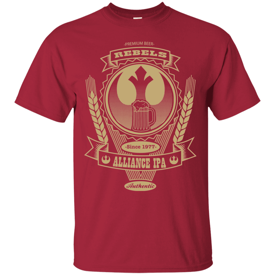 T-Shirts Cardinal / S Rebel Alliance IPA T-Shirt