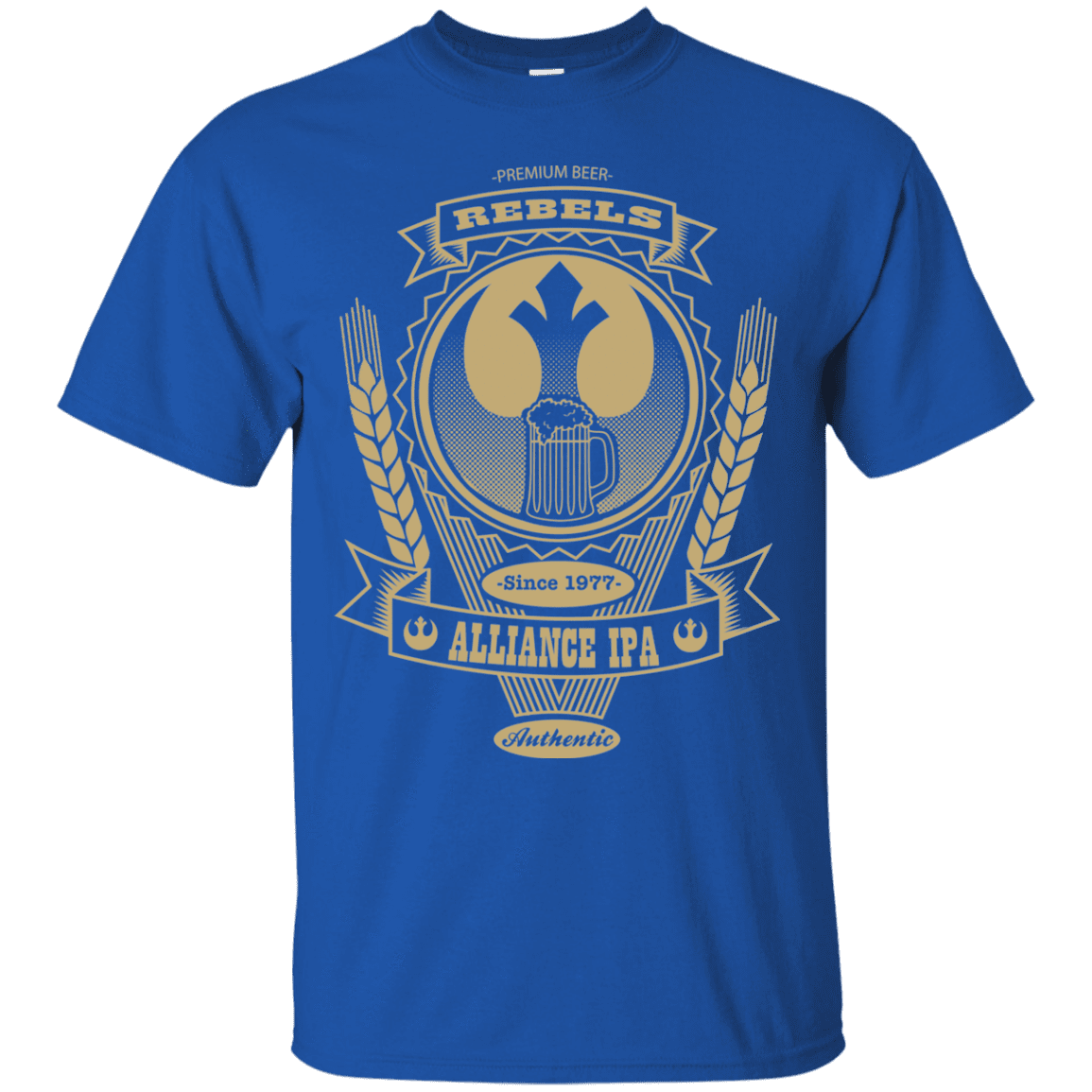 T-Shirts Royal / S Rebel Alliance IPA T-Shirt