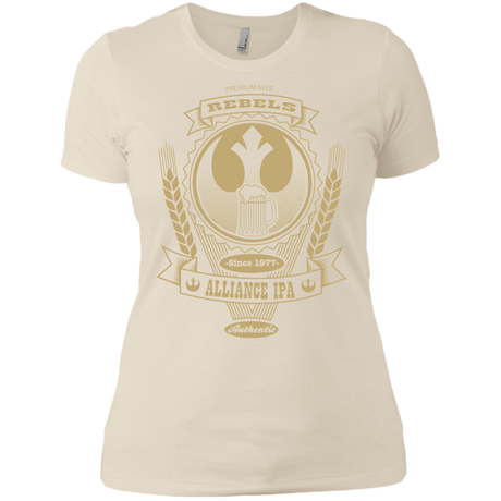T-Shirts Ivory/ / X-Small Rebel Alliance IPA Women's Premium T-Shirt