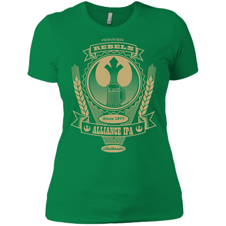 T-Shirts Kelly Green / X-Small Rebel Alliance IPA Women's Premium T-Shirt